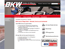 Tablet Screenshot of bkw-neuruppin.de